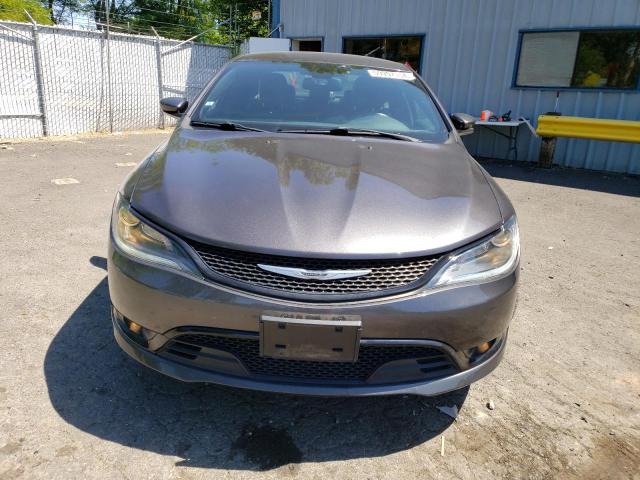 1C3CCCBG8GN121456 - 2016 CHRYSLER 200 S CHARCOAL photo 5