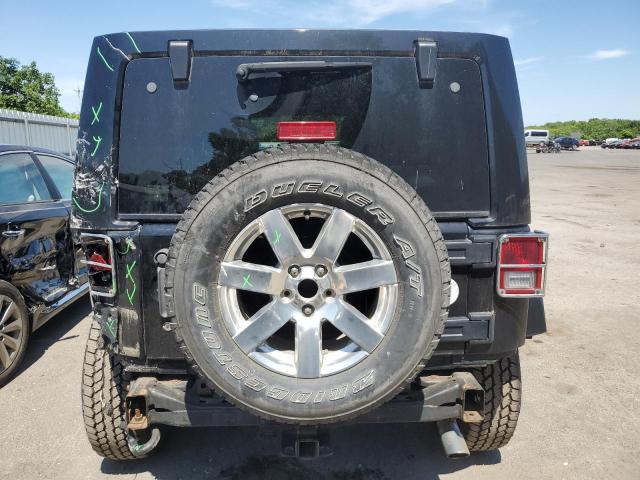 1C4HJWEG7GL247260 - 2016 JEEP WRANGLER U SAHARA BLACK photo 6