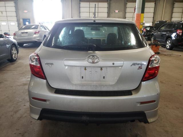 2T1KE40E19C018104 - 2009 TOYOTA COROLLA MA S SILVER photo 6