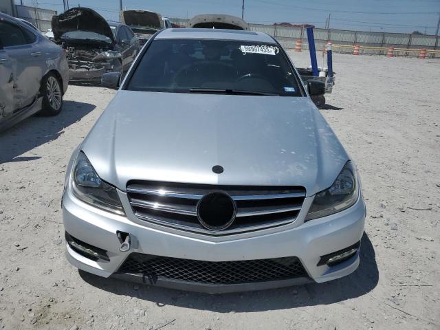 WDDGF4HB6EA935069 - 2014 MERCEDES-BENZ C 250 SILVER photo 5