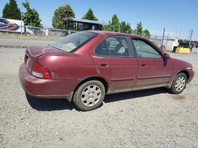 3N1CB51D02L665415 - 2002 NISSAN SENTRA XE RED photo 3