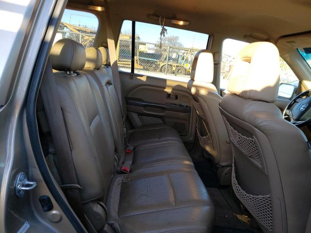 2HKYF18594H605313 - 2004 HONDA PILOT EXL TAN photo 11