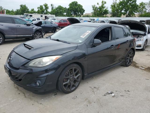 JM1BL1L32D1741309 - 2013 MAZDA SPEED 3 BLACK photo 1