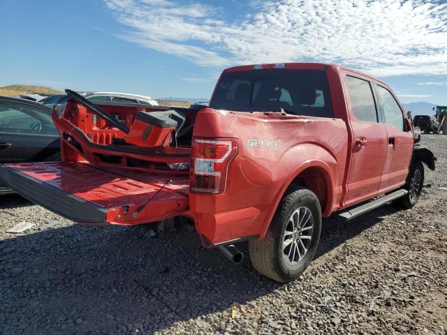 1FTEW1EPXKKC21211 - 2019 FORD F150 SUPERCREW RED photo 3