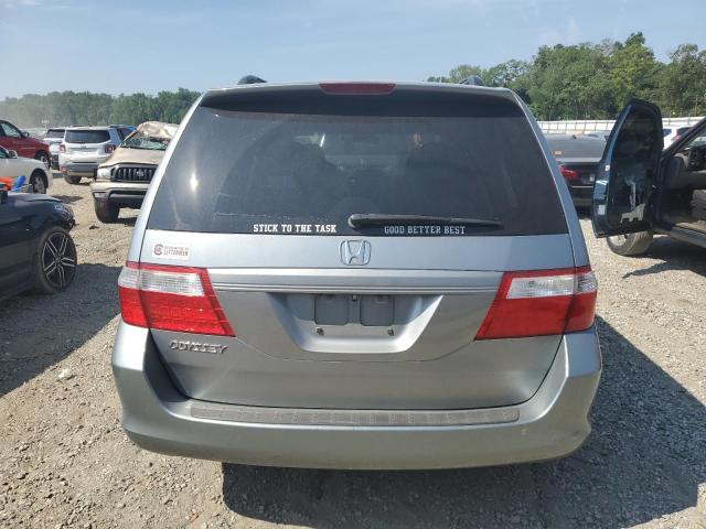 5FNRL38636B072989 - 2006 HONDA ODYSSEY EXL GRAY photo 6