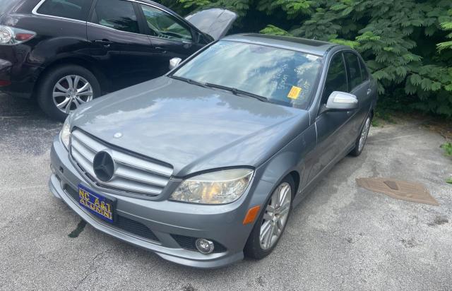 WDDGF81X89F326488 - 2009 MERCEDES-BENZ C 300 4MATIC GRAY photo 2