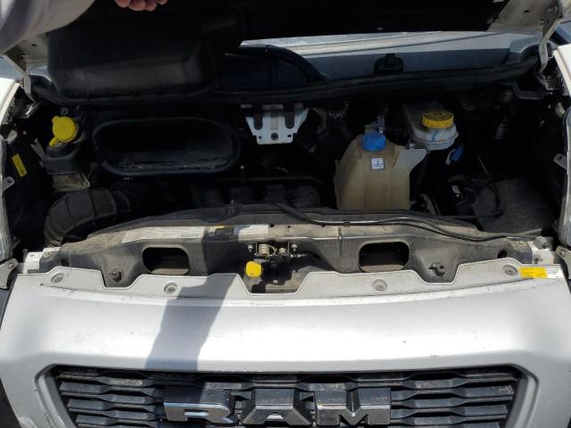 3C6LRVDG7ME531059 - 2021 RAM PROMASTER 2500 HIGH WHITE photo 12