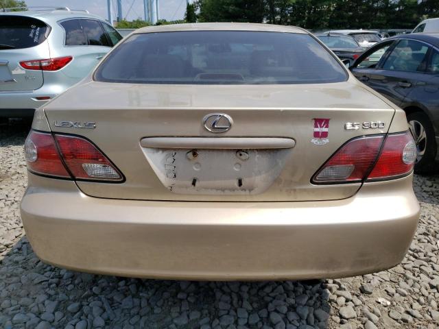 JTHBF30G720086205 - 2002 LEXUS ES 300 GOLD photo 6