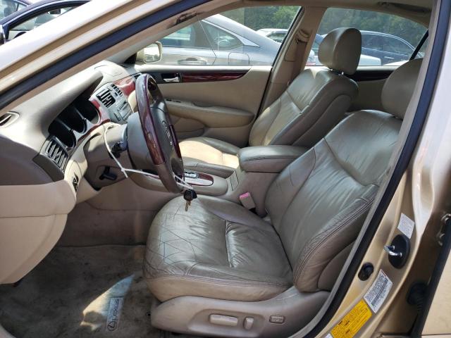 JTHBF30G720086205 - 2002 LEXUS ES 300 GOLD photo 7