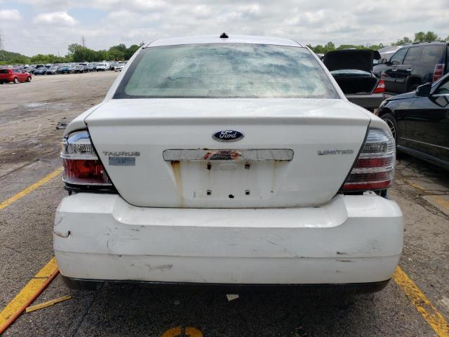 1FAHP25W08G111163 - 2008 FORD TAURUS LIMITED WHITE photo 6