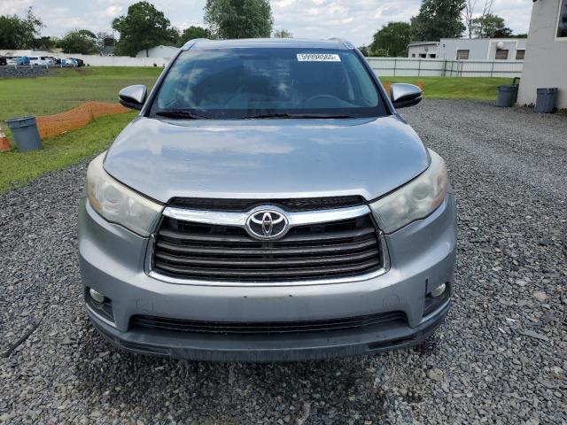 5TDJKRFH9GS501427 - 2016 TOYOTA HIGHLANDER XLE 银色 照片 5