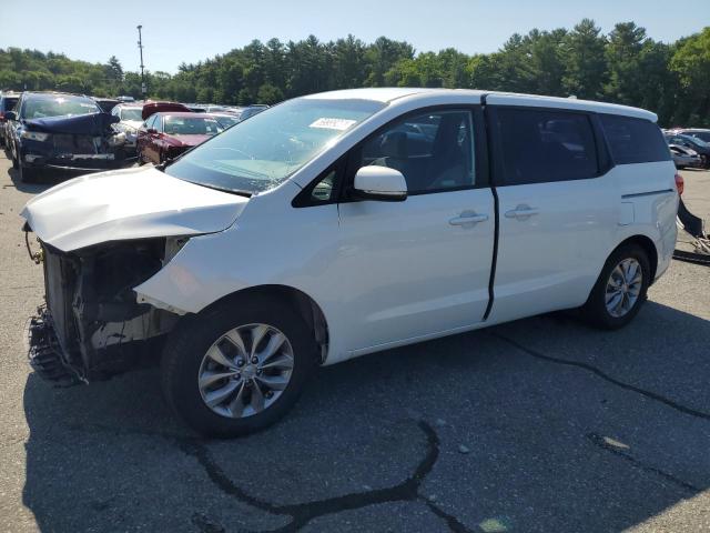 KNDMA5C19K6516499 - 2019 KIA SEDONA L WHITE photo 1