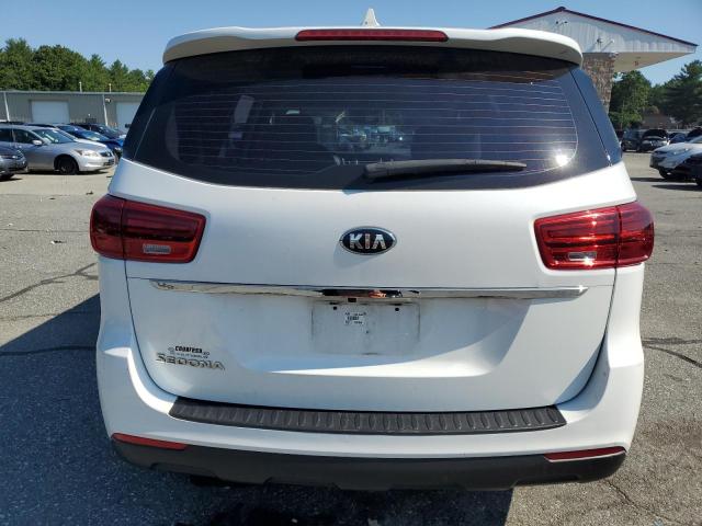 KNDMA5C19K6516499 - 2019 KIA SEDONA L WHITE photo 6