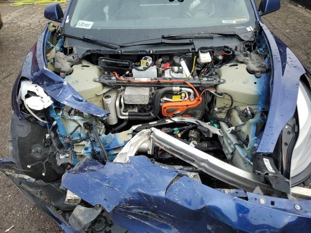 5YJ3E1EA5NF372660 - 2022 TESLA MODEL 3 ლურჯი ფოტო 11