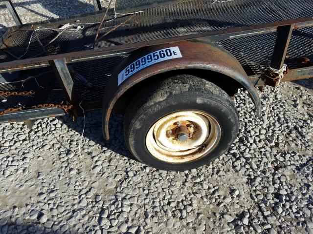 59999560 - 2000 UTILITY TRAILER BLACK photo 8