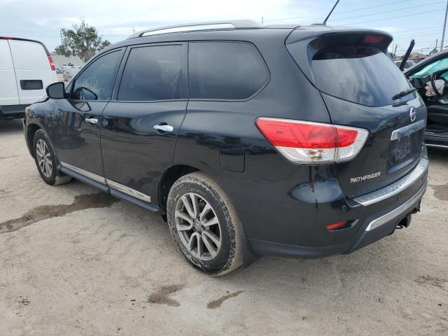 5N1AR2MN4FC713613 - 2015 NISSAN PATHFINDER S BLACK photo 2