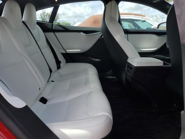 5YJSA1E27JF265961 - 2018 TESLA MODEL S წითელი ფოტო 10