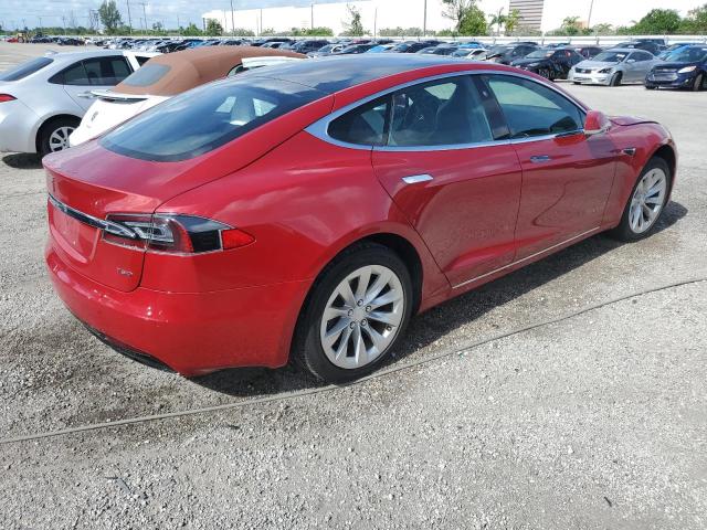 5YJSA1E27JF265961 - 2018 TESLA MODEL S წითელი ფოტო 3