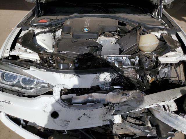 WBA3V7C50F5A24230 - 2015 BMW 428 I SULEV WHITE photo 11