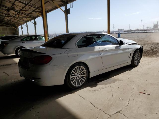WBA3V7C50F5A24230 - 2015 BMW 428 I SULEV WHITE photo 3
