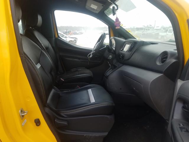 3N8CM0JT8EK692071 - 2014 NISSAN NV200 TAXI YELLOW photo 5