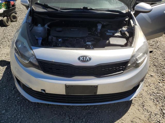 KNADM4A36H6025965 - 2017 KIA RIO LX SILVER photo 11