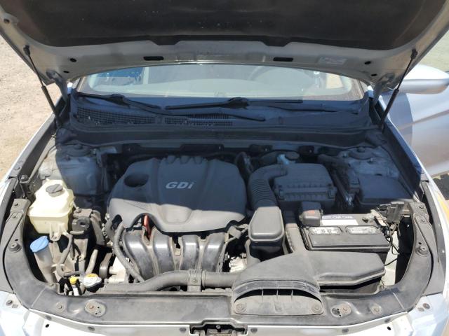 5NPEB4AC3DH748489 - 2013 HYUNDAI SONATA GLS SILVER photo 11