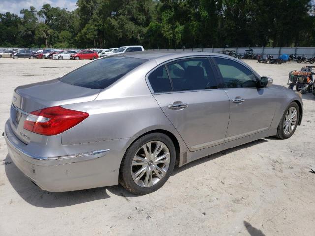 KMHGC4DF0CU181895 - 2012 HYUNDAI GENESIS 4.6L GRAY photo 3