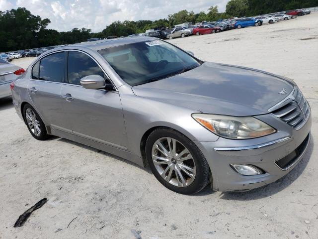 KMHGC4DF0CU181895 - 2012 HYUNDAI GENESIS 4.6L GRAY photo 4