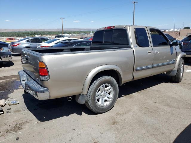 5TBRT34194S445660 - 2004 TOYOTA TUNDRA ACCESS CAB SR5 TAN photo 3