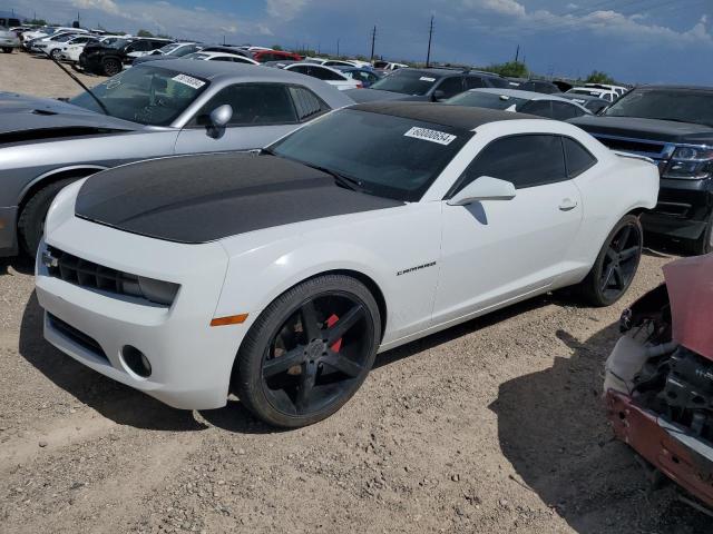 2G1FB1E36C9157175 - 2012 CHEVROLET CAMARO LT WHITE photo 1