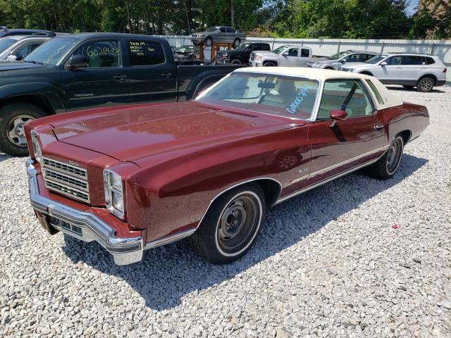 1H57V6Z415835 - 1976 CHEVROLET MONTE CARL BURGUNDY photo 1