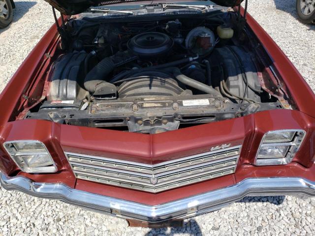 1H57V6Z415835 - 1976 CHEVROLET MONTE CARL BURGUNDY photo 11