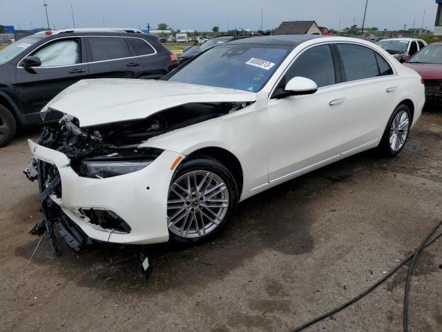 W1K6G7GB9NA106704 - 2022 MERCEDES-BENZ S 580 4MATIC WHITE photo 1