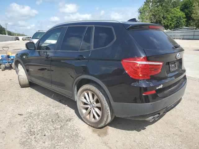 5UXWX9C57D0A28760 - 2013 BMW X3 XDRIVE28I BLACK photo 2