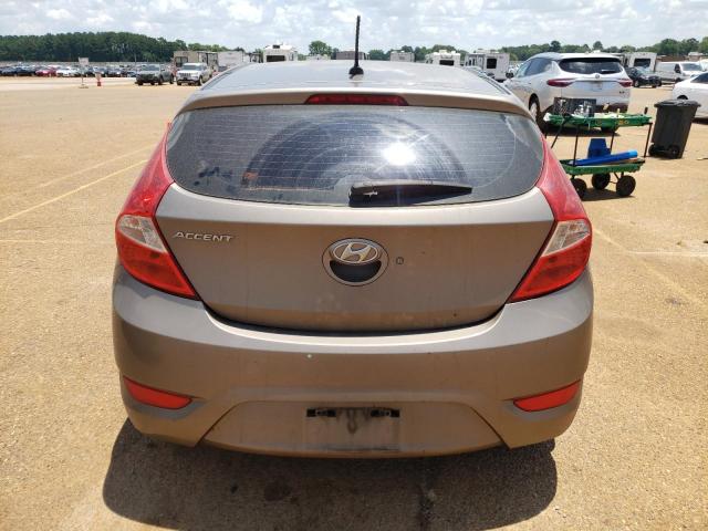 KMHCT5AE3EU161207 - 2014 HYUNDAI ACCENT GLS GRAY photo 6