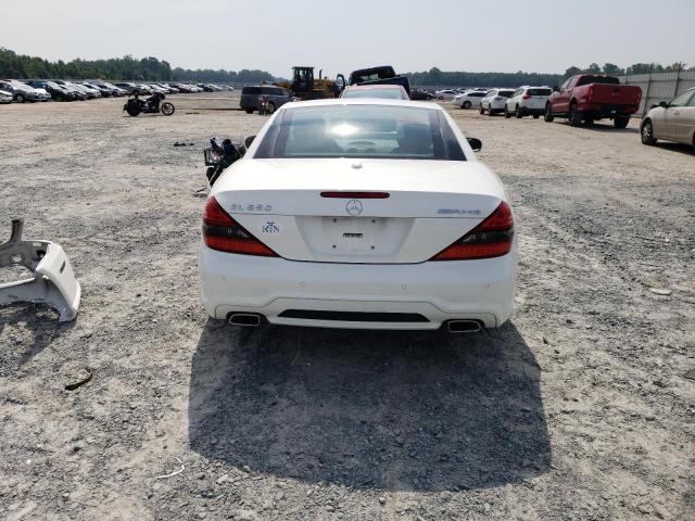 WDBSK71F79F143938 - 2009 MERCEDES-BENZ SL 550 WHITE photo 6