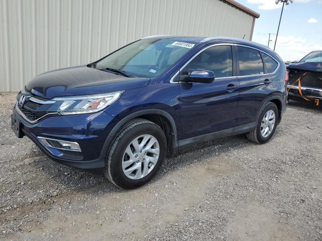 2HKRM3H70FH550308 - 2015 HONDA CR-V EXL BLUE photo 1