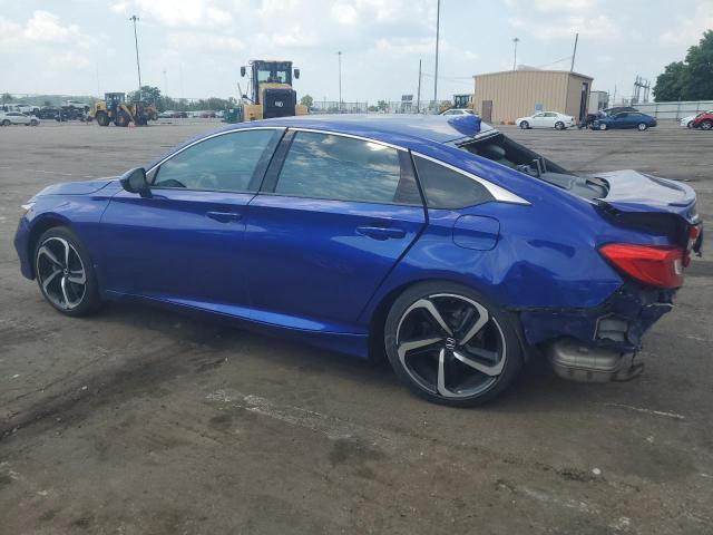 1HGCV1F30KA059747 - 2019 HONDA ACCORD SPORT BLUE photo 2