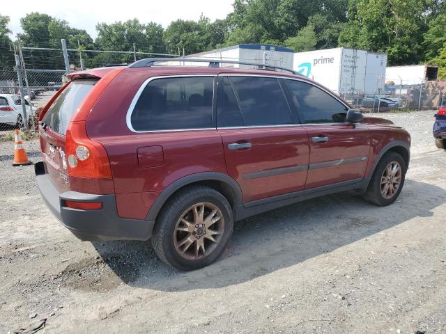 YV1CZ59H741114662 - 2004 VOLVO XC90 RED photo 3