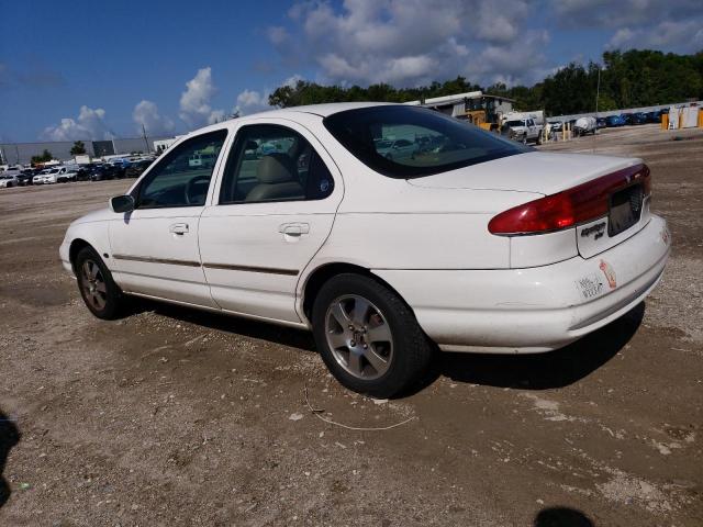 1MEFM66L1XK618931 - 1999 MERCURY MYSTIQUE LS WHITE photo 2