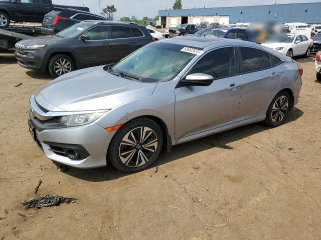 19XFC1F7XGE022049 - 2016 HONDA CIVIC EXL SILVER photo 1