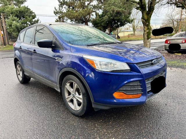 1FMCU0F75FUC13139 - 2015 FORD ESCAPE S BLUE photo 1