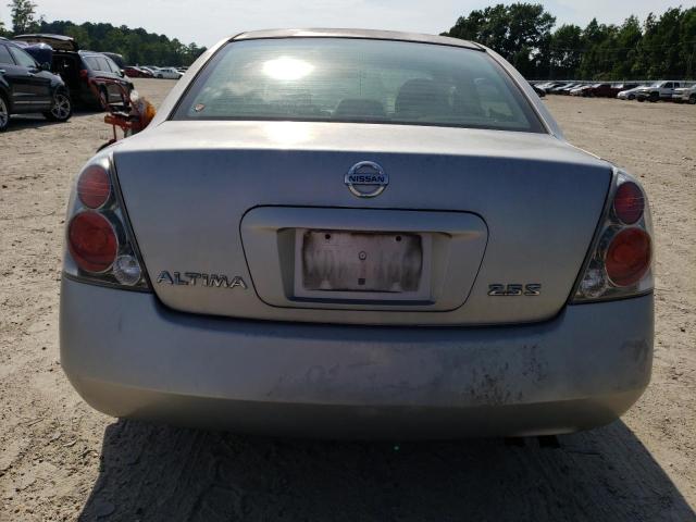 1N4AL11D86N411358 - 2006 NISSAN ALTIMA S SILVER photo 6