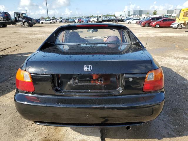 JHMEH6266RS006744 - 1994 HONDA CIVIC DEL SOL SI BLACK photo 6