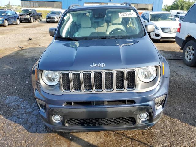 ZACNJDD19MPM40812 - 2021 JEEP RENEGADE LIMITED BLUE photo 5