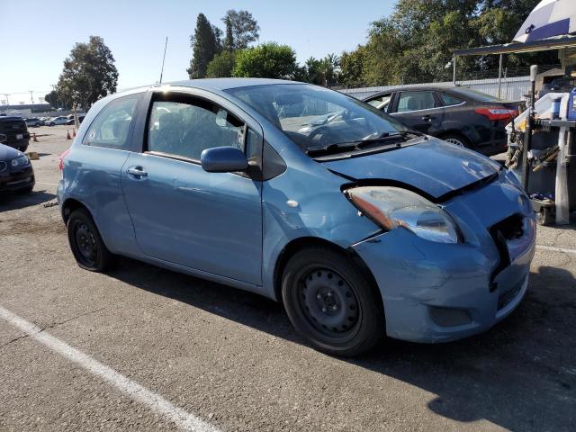 JTDJT903295243948 - 2009 TOYOTA YARIS BLUE photo 4