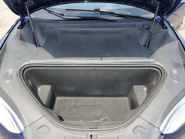 5YJSA1E25MF419135 - 2021 TESLA MODEL S Կապույտ լուսանկար 11