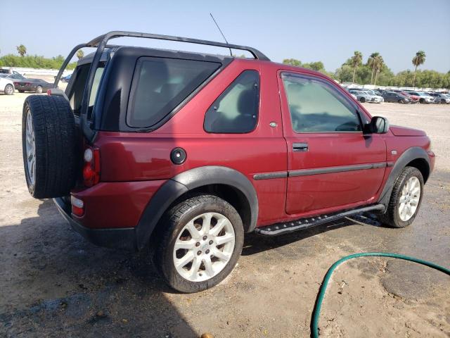 SALNY12295A483453 - 2005 LAND ROVER FREELANDER SE 3-DOOR RED photo 3