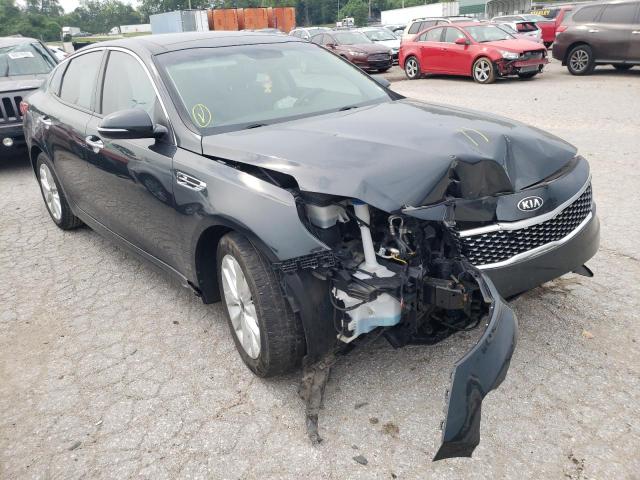 5XXGU4L38GG095934 - 2016 KIA OPTIMA EX GRAY photo 4